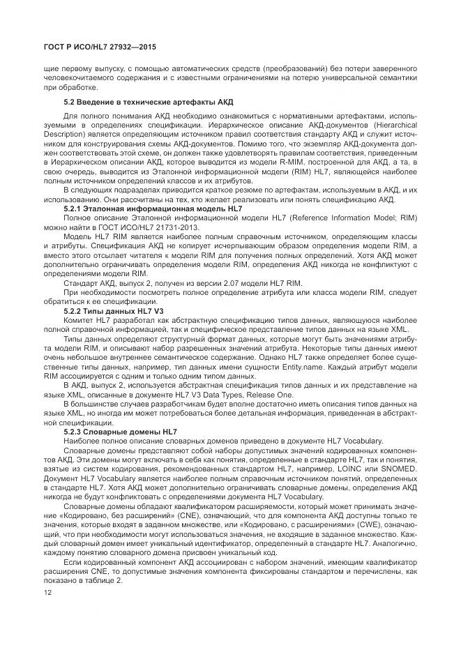 ГОСТ Р ИСО/HL 7 27932-2015, страница 16